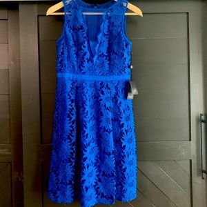 Adrianna Papell Fit and Flare Dress - Size 4